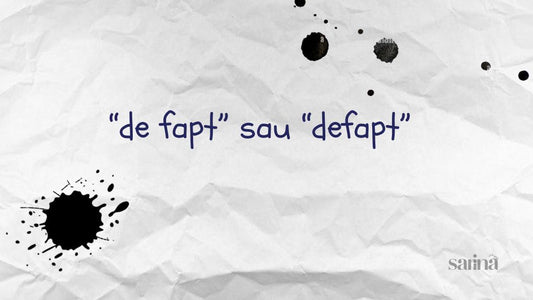 De fapt sau defapt - se scrie separat. Mereu